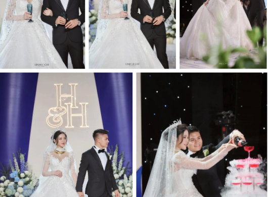 Chu Thanh Huyền diện 4 mẫu váy trong ngày cưới nhưng đều có điểm chung, phải chăng để tránh lộ điều bí ẩn??